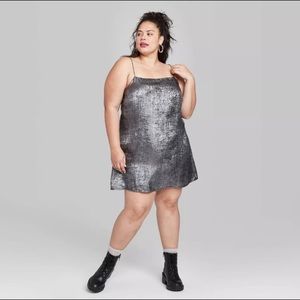 NWT WILD FABLE Strappy Mini Shift Dress 3X